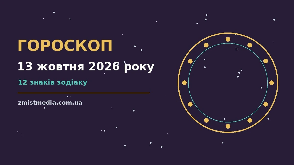 Гороскоп на 13 жовтня 2026 року: поради для кожного знака про можливості й обережність