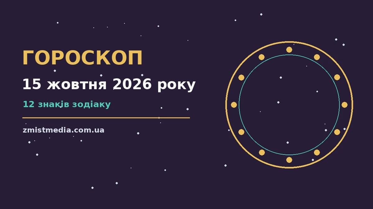 Гороскоп на 15 жовтня 2026 року: поради для кожного знака про можливості й обережність