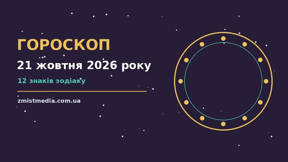 Гороскоп на 21 жовтня 2026 року: поради для кожного знака про можливості й обережність